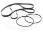 Kit cinghie ricambio per doppia piastra cassette Kenwood KX-FW3030