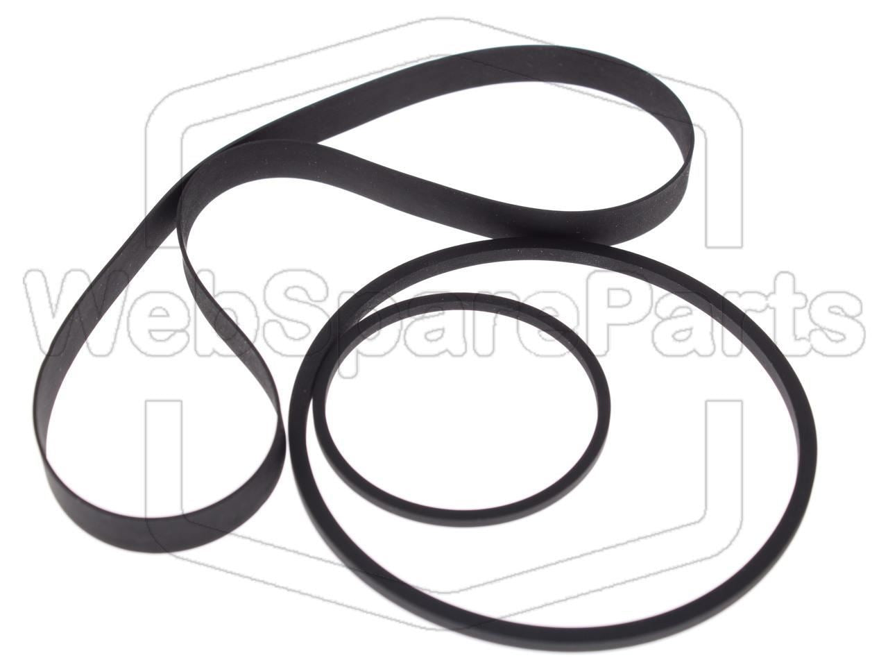 Kit cinghie ricambio per videoregistratore a cassetta Funai VIP-1000