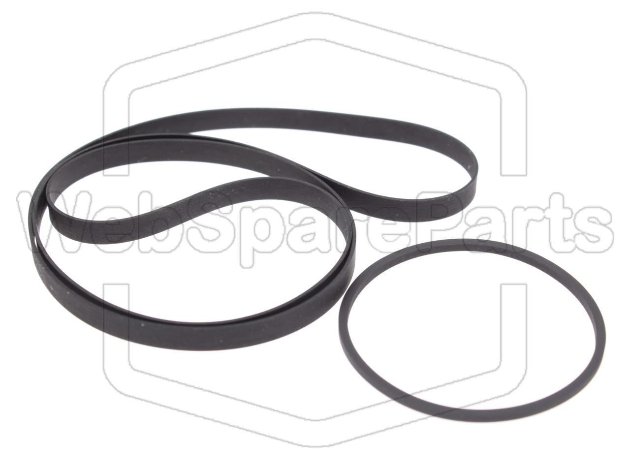 Belt Kit for Cassette Deck Bang & Olufsen Beocord 4500 Type:4961