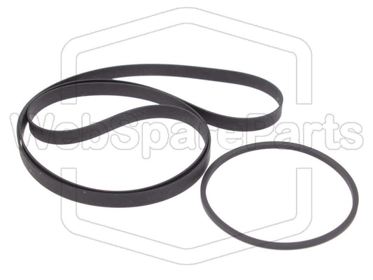 Kit cinghie ricambio per piastra cassette vintage Bang & Olufsen Beocord 4500 Type:4961