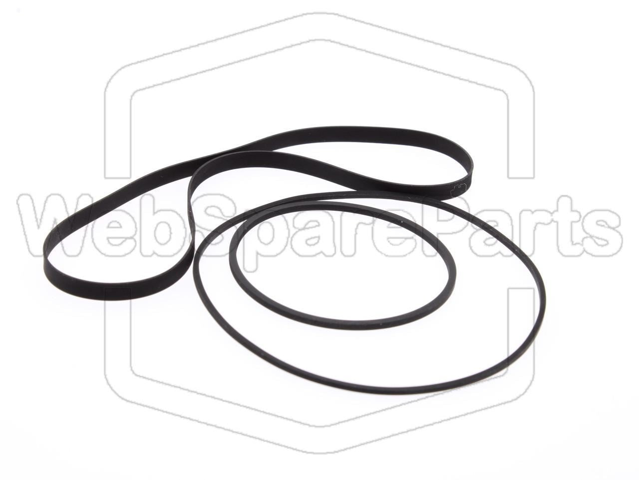Kit cinghie per piastra a cassette Akai CS-702D