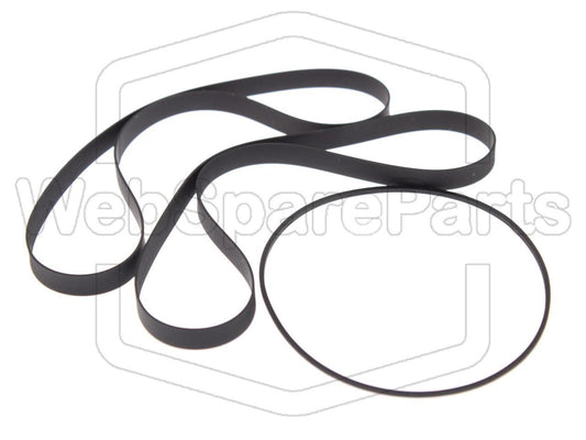 Kit cinghie ricambio per doppia piastra cassette Kenwood KX-94W
