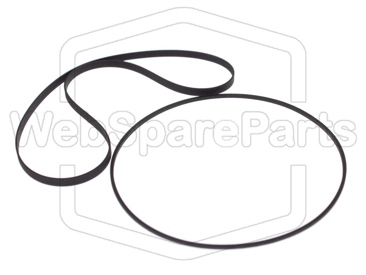 Kit cinghie per piastra a cassette Toshiba RT-8710s