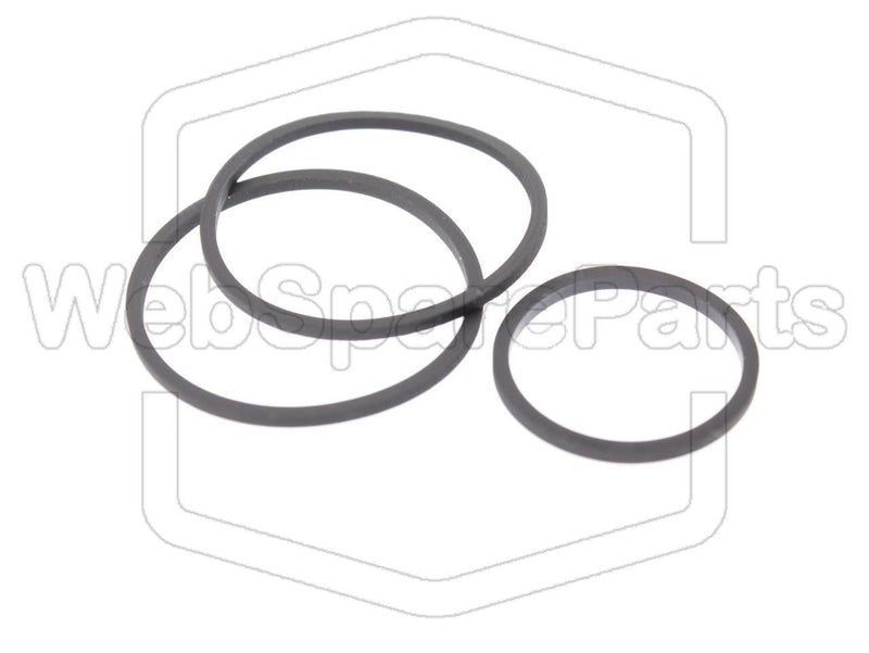 Belt kit for CD Player Sony HCD-S880, DAV-S880 - WebSpareParts