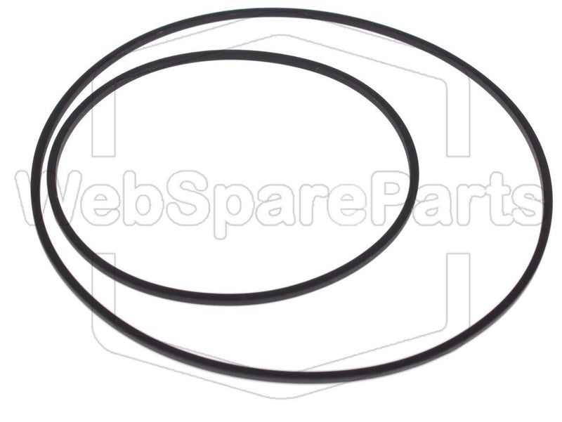 Belt Kit For Video Cassette Recorder JVC HR-D637 MS(E) - WebSpareParts