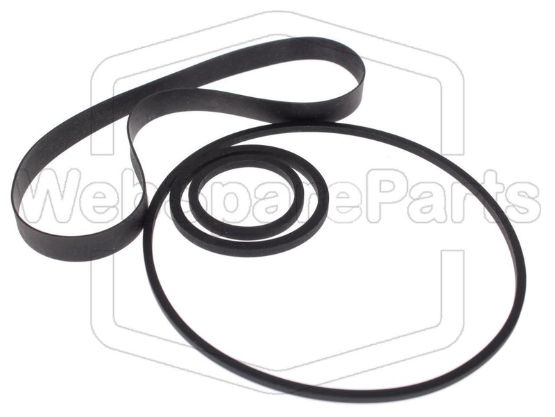 Belt Kit For Video Cassette Recorder Palladium 216/912 - WebSpareParts