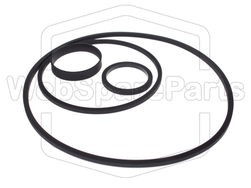 Belt Kit For Video Cassette Recorder Palladium 771/333 - WebSpareParts