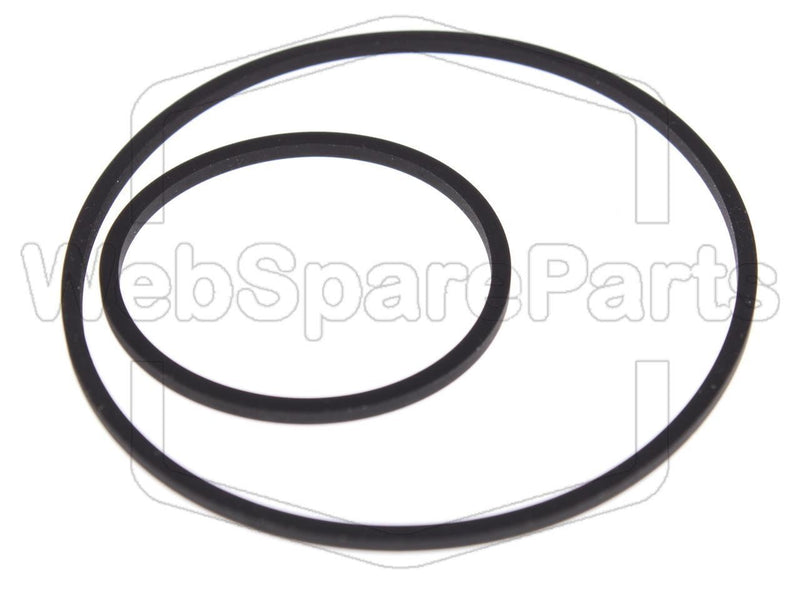 Belt Kit For Video Cassette Recorder Schaub Lorenz V-660 - WebSpareParts