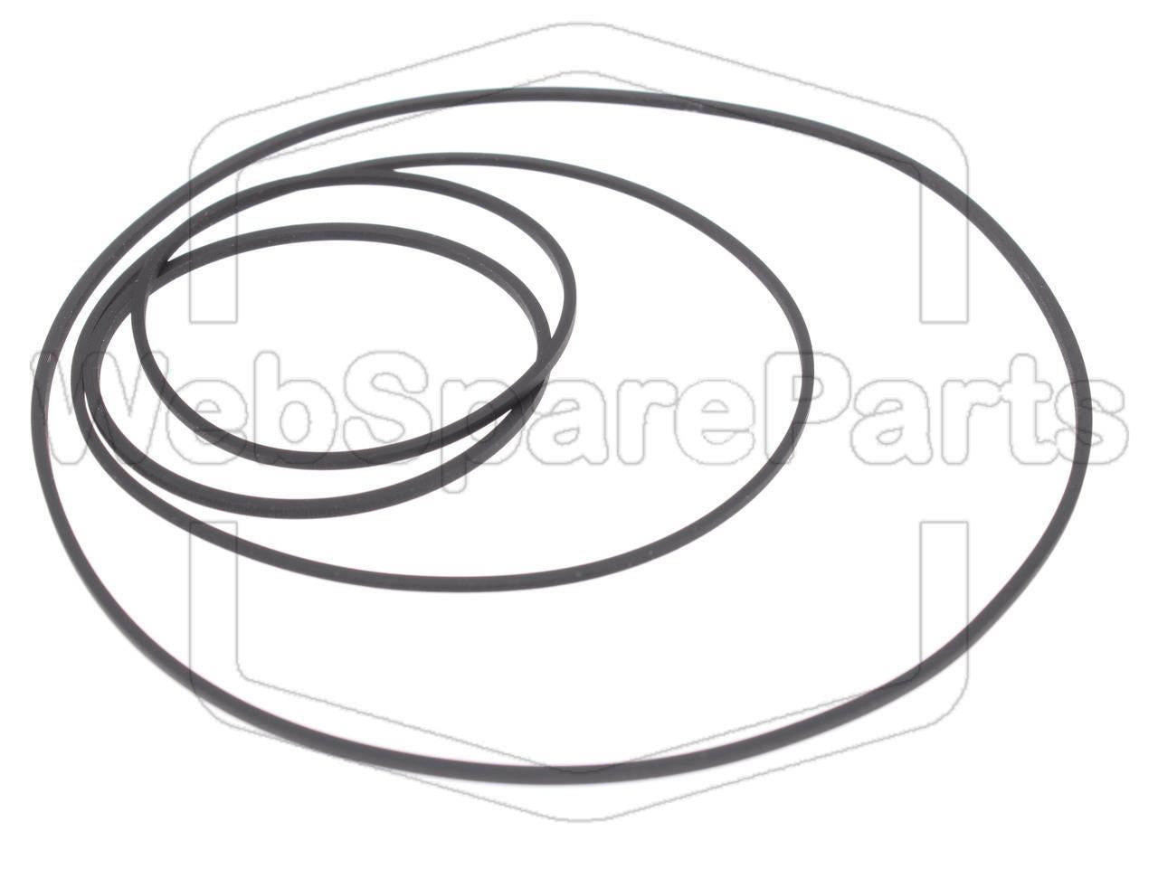 Kit cinghie per piastra a cassette stereo Aiwa AD-1250