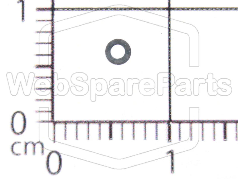 Washer Round M1, 1.1mm x 2.5mm  Thickness 0.3mm