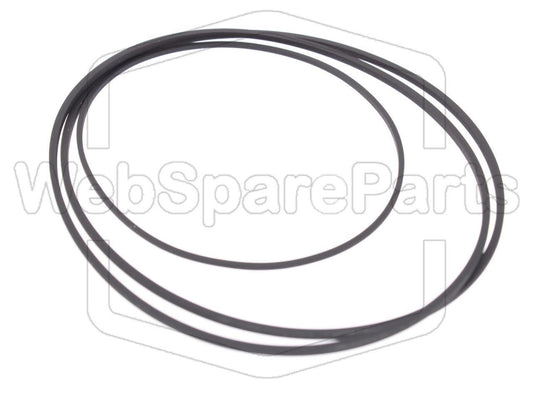 Kit cinghie ricambio per restaurazione piastra cassette vintage Sony TC-FX120