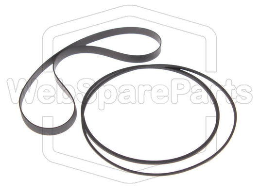 Kit cinghie ricambio per restaurazione piastra cassette vintage Sanyo RD-2003