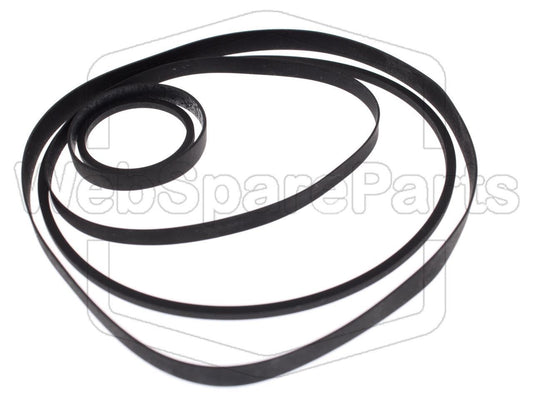 Kit cinghie ricambio per videoregistratore a cassetta Schneider SVC-264 RC