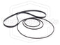 Kit cinghie ricambio per restaurazione piastra cassette vintage Panasonic-Technics RS-635