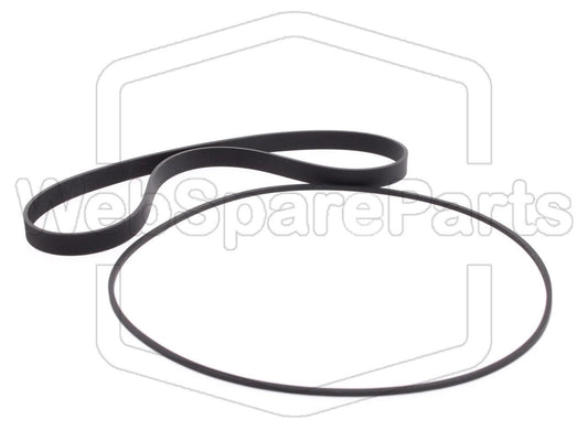 Kit cinghie ricambio per registratore a bobine Akai 4000 DB