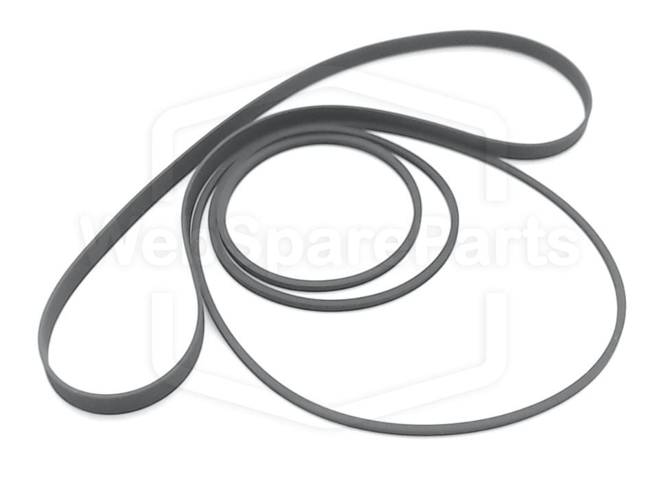 Kit cinghie ricambio per restaurazione piastra cassette vintage Panasonic SG-60