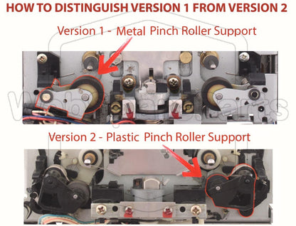 Pinch rollers per piastra cassette Bang & Olufsen Beocenter 9500– versione 2