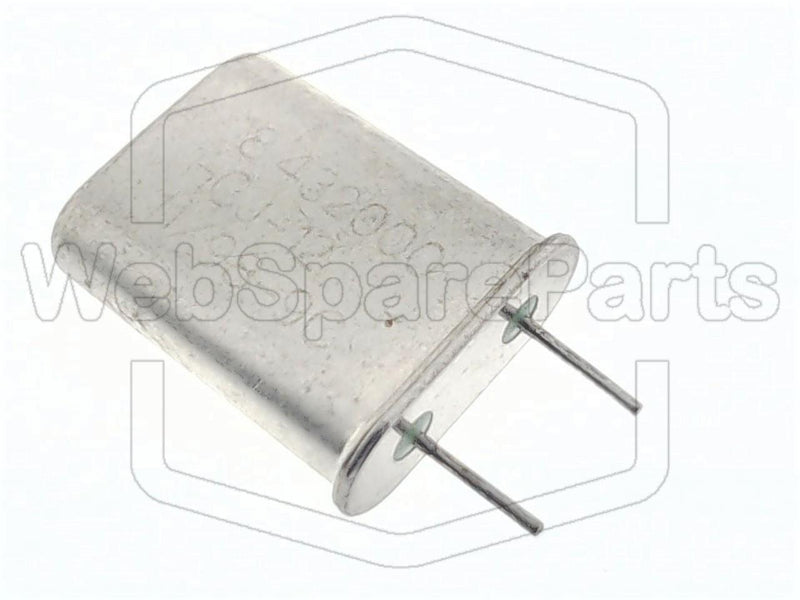 Crystal Oscillator 18.43200Mhz HCJ-12