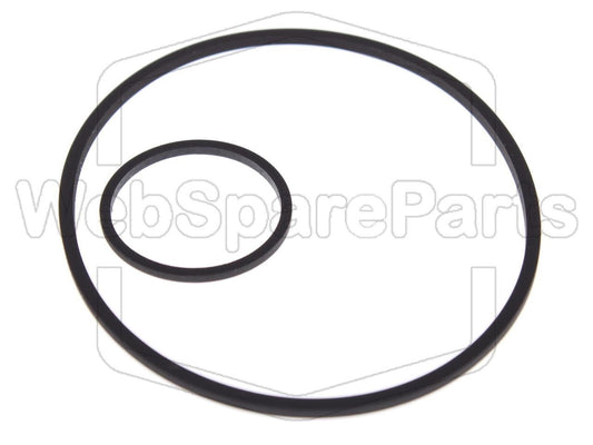 Kit cinghie ricambio per videoregistratore a cassetta Nordmende V-2005