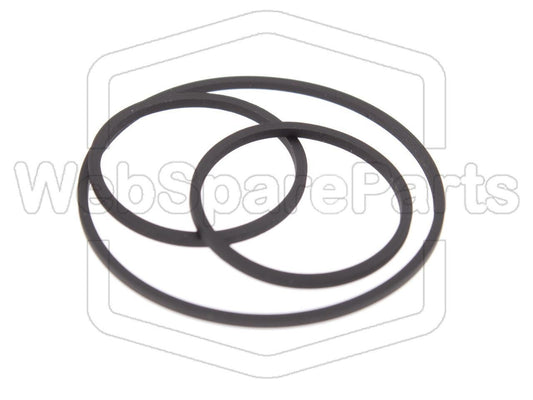 Kit cinghie ricambio per lettore CD vintage Sony CDP-M11C