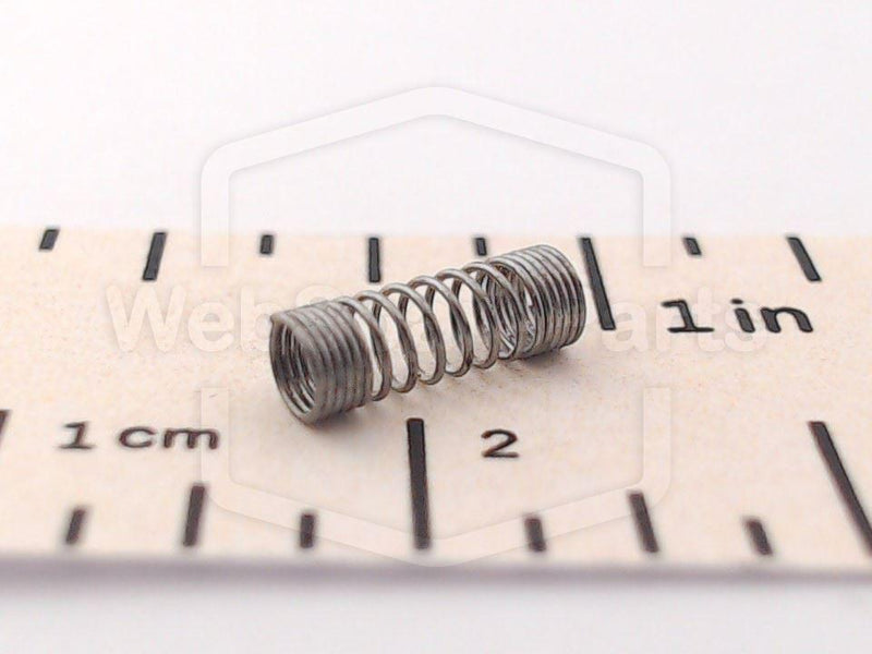 Compression Spring Ø = 2.76mm x TL = 7.7mm x TK =0.34mm - WebSpareParts