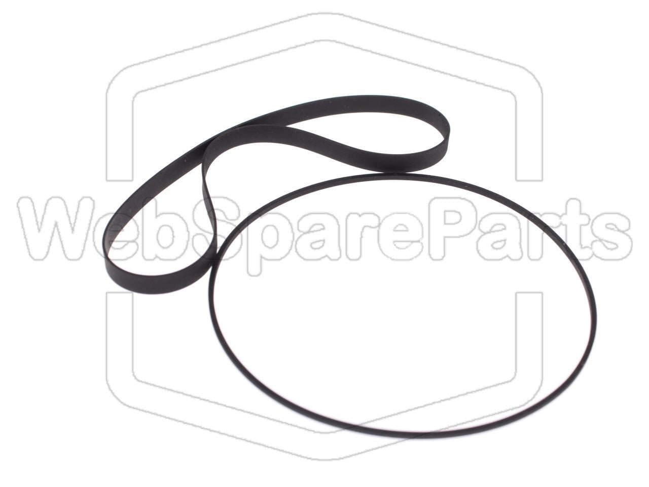 Kit cinghie ricambio per restaurazione piastra cassette vintage Sony TC-FX4040