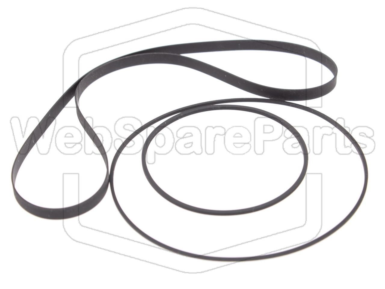 Kit cinghie per piastra a cassette Akai CS-M02