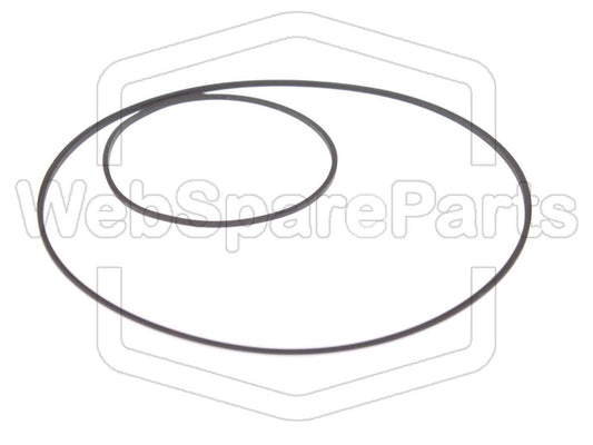 Kit cinghie ricambio per walkman cassette Panasonic RQ-CR15V