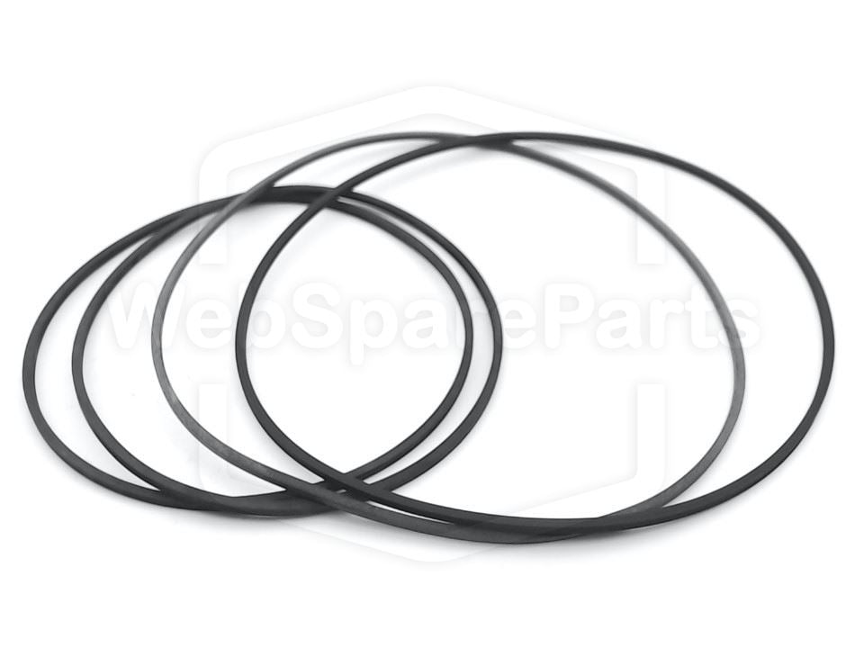 Kit cinghie ricambio per restaurazione piastra cassette vintage Sanyo MW-170K