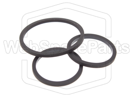 Kit cinghie ricambio per lettore CD vintage Harman Kardon FL-8450
