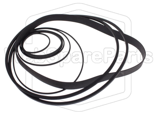 Kit cinghie ricambio per videoregistratore a cassetta Orion VH-2A