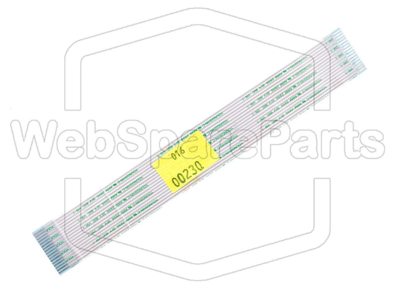 17 Pins Flat Cable L=165mm W=22.70mm