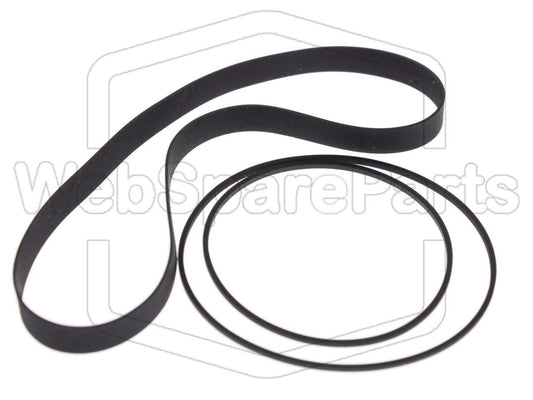Kit cinghie ricambio per videoregistratore a cassetta Sharp VC-8581