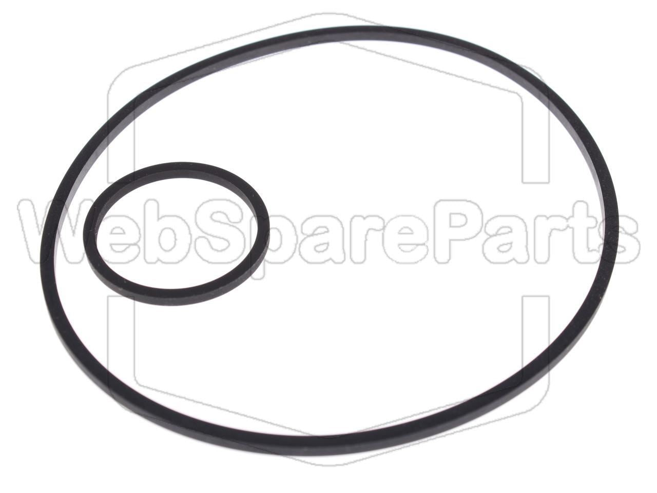 Kit cinghie ricambio per videoregistratore a cassetta Luxor 9272