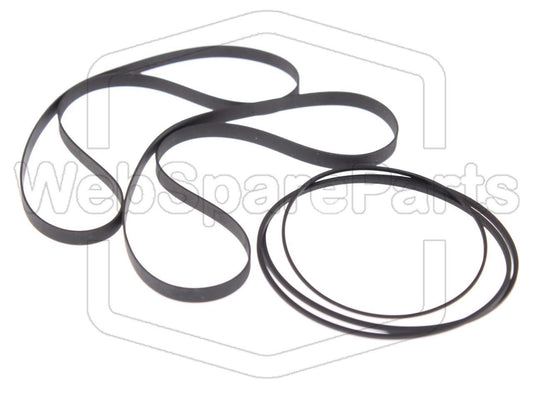 Kit cinghie ricambio per doppia piastra cassette Kenwood AX-43