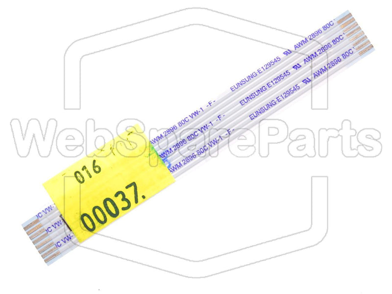 8 Pins Flat Cable L=90mm W=11.20mm