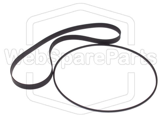 Kit cinghie ricambio per restaurazione piastra cassette vintage Sony TC-FX420R