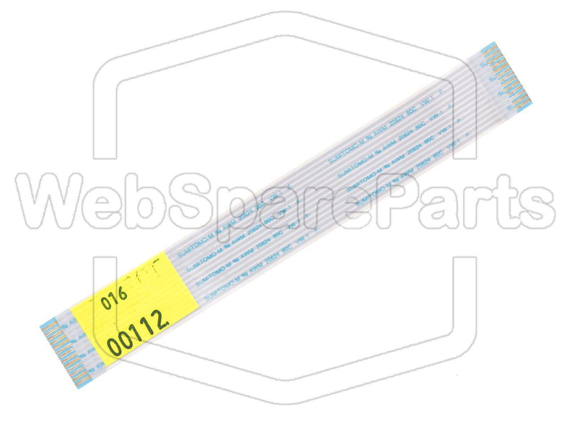 13 Pins Flat Cable L=125mm W=17.60mm