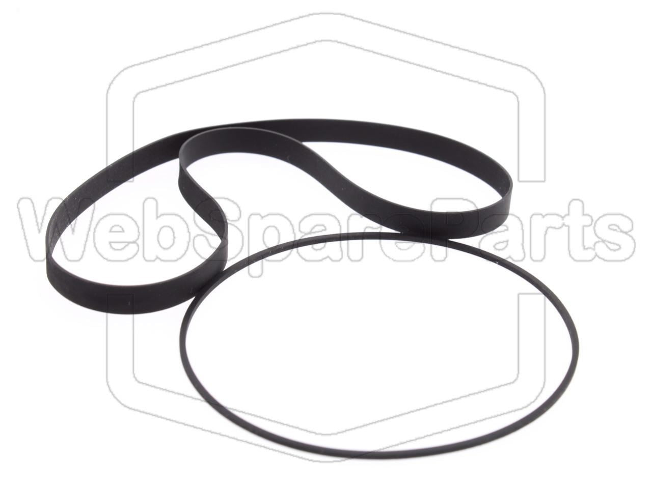 Kit cinghie per piastra a cassette Akai CS-F39R