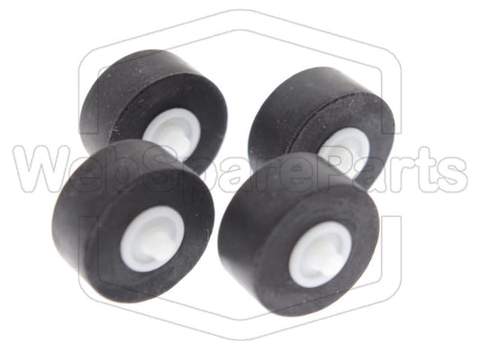 Rulli di pressione (pinch rollers) per piastra cassette Panasonic RX-DT75