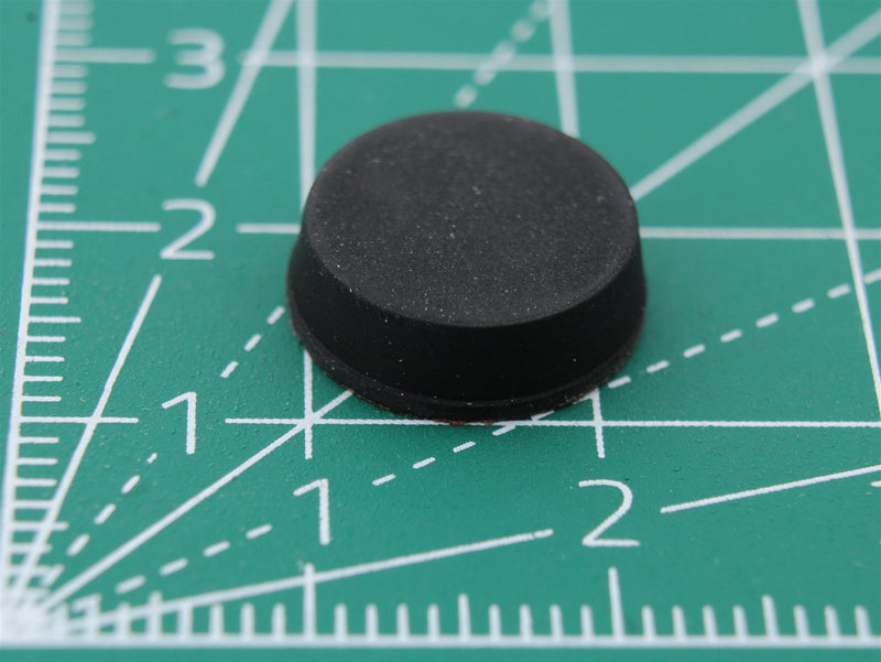 Round Rubber Foot Self-adhesive  Ø12.7mm x Ø11.5mm x height 4mm