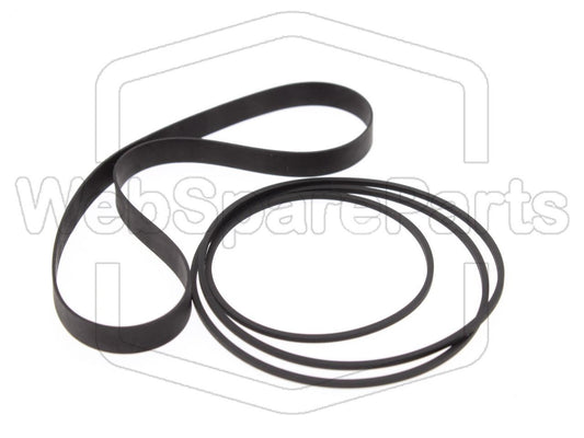 Kit cinghie ricambio per restaurazione piastra cassette vintage Sansui SC-1300