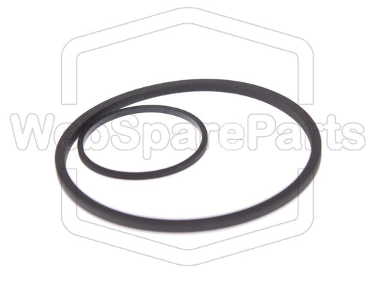 Kit cinghie ricambio per lettore CD vintage Aiwa CX-ZL10
