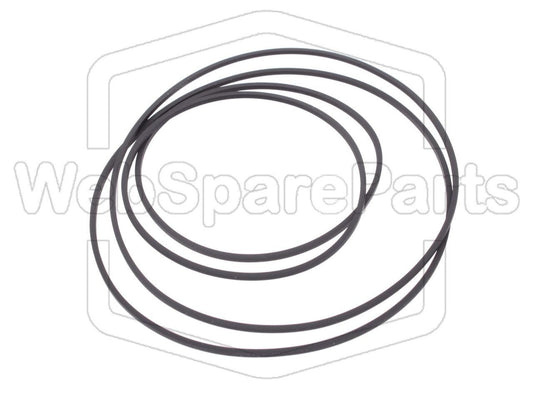 Kit cinghie ricambio per restaurazione piastra cassette vintage Sony HCD-XB88K