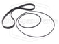 Kit cinghie ricambio per restaurazione piastra cassette vintage Pioneer CT-F555