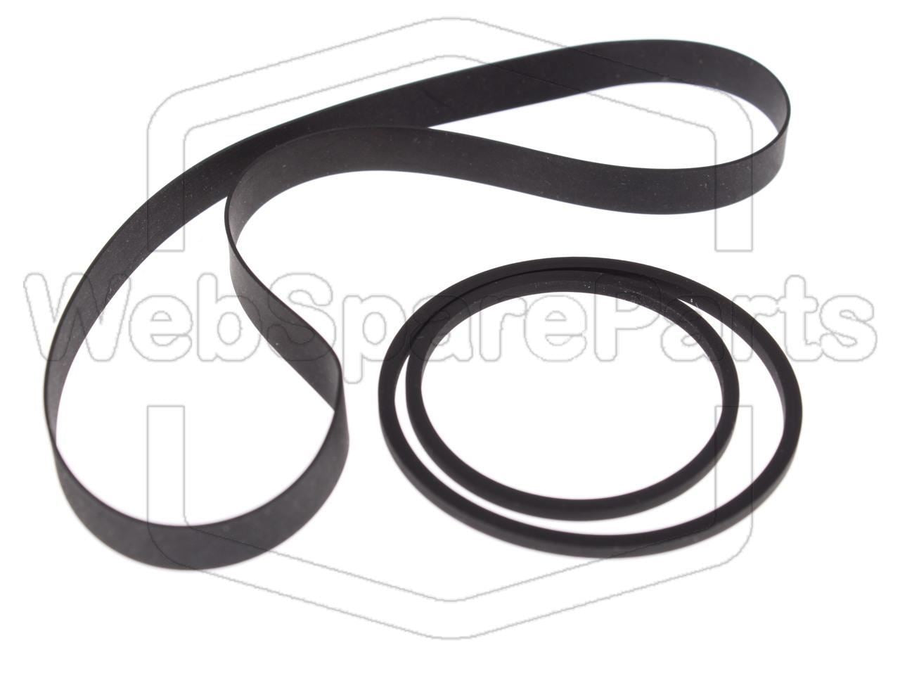 Kit cinghie ricambio per videoregistratore a cassetta ITT VR-3963