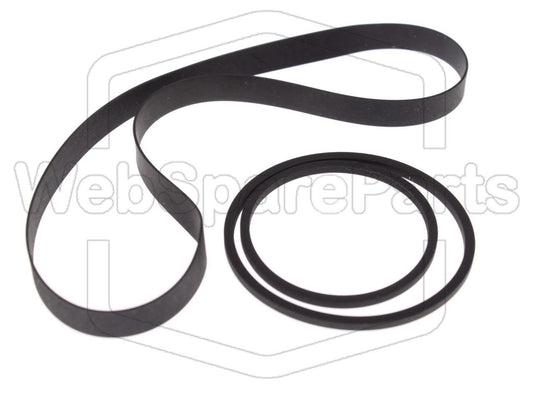 Kit cinghie ricambio per videoregistratore a cassetta ITT VR-3963