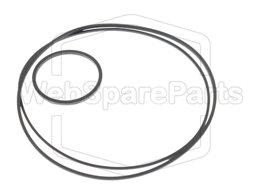 Kit cinghie ricambio per restaurazione piastra cassette vintage Philips 22AH978