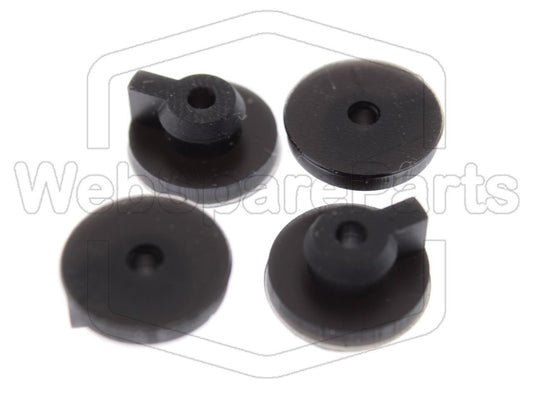Piedini in gomma per Bang & Olufsen Beocord 5000 Type: 47xx (1976-1980)