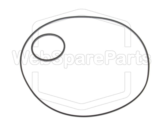 Kit cinghie ricambio per autoradio cassette Philips DC349 22DC349
